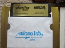 Diskette in holder